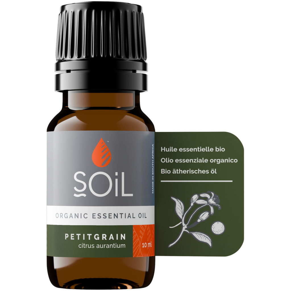 Organic Petitgrain Essential Oil (Citrus Aurantium) 10ml